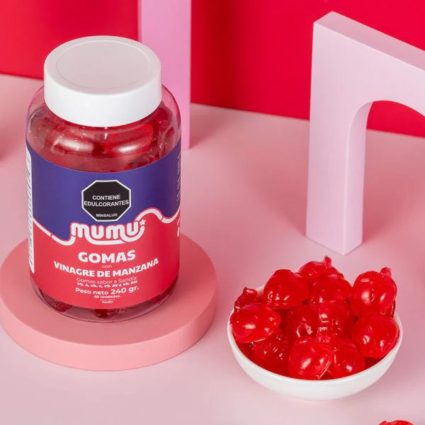 Gomitas De Vinagre Manzana - Mumu