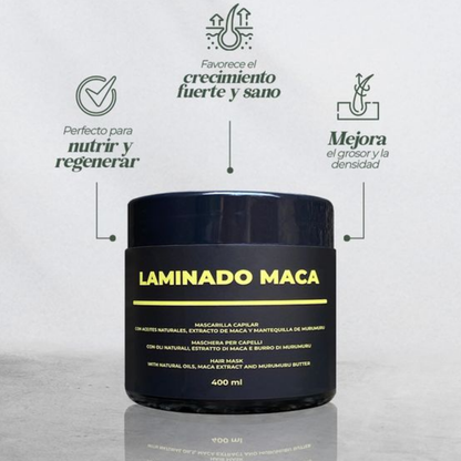 Laminado Maca Regeneración Capilar 400mL - Lz