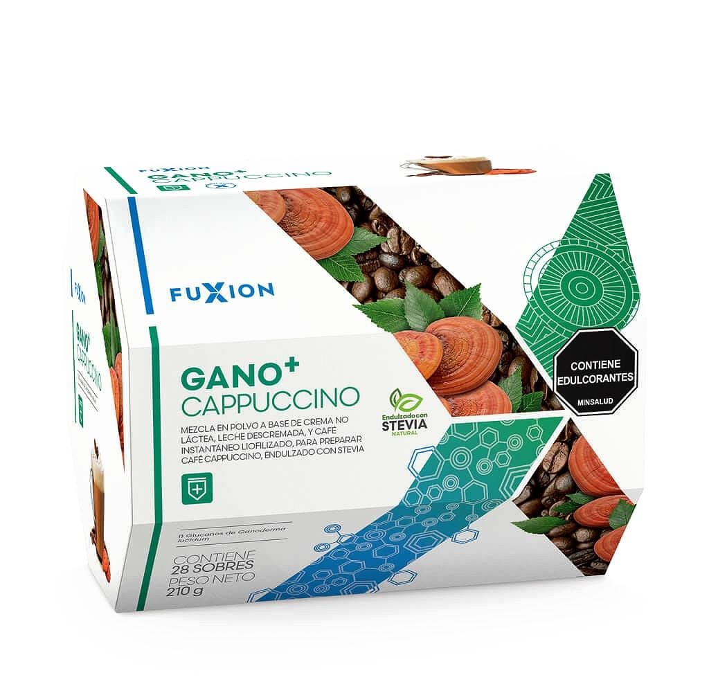 Ganomas Cafe Cappuccino Fuxion -28 Sobres