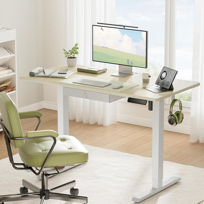 Escritorio Eléctrico De Altura Ajustable, 60 X 120 Cm