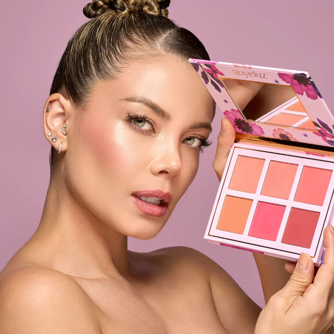 Paleta De Rubores Beauty Face - Anyeluz