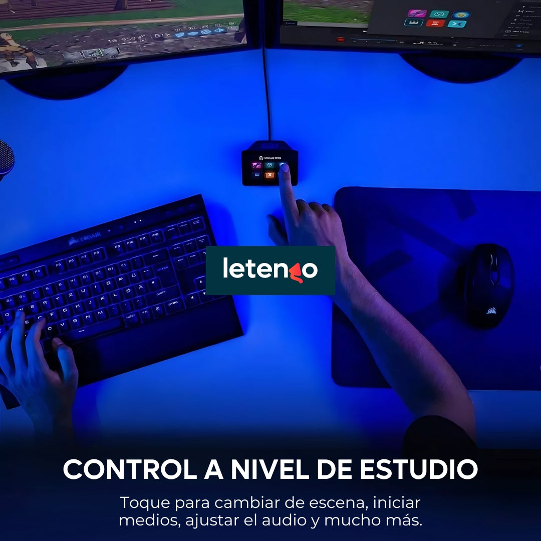 Stream Deck Mini Elgato Controlador De Transmisión Contenido