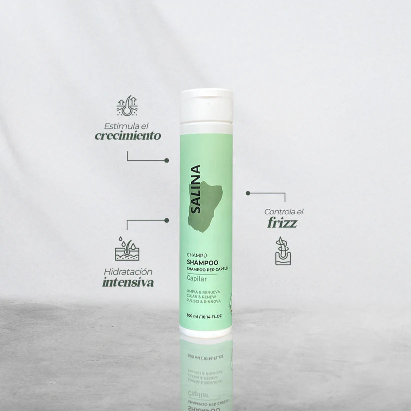 Shampoo Salina Crespas 300ml - Productos Lz