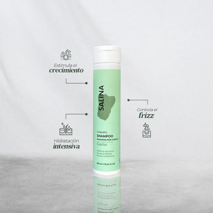 Shampoo Salina Crespas 300ml - Productos Lz