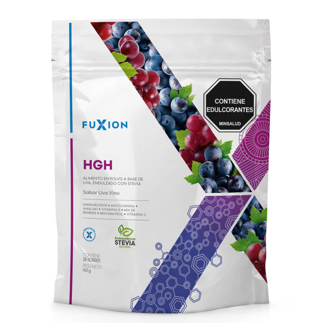 Hgh Fuxion Resveratrol Antienvejecimiento - 28 Sobres