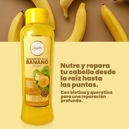 Shampoo con Banano - Anyeluz