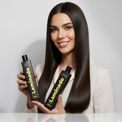 Shampoo + Acondicionador Laminado 500ml - Lz