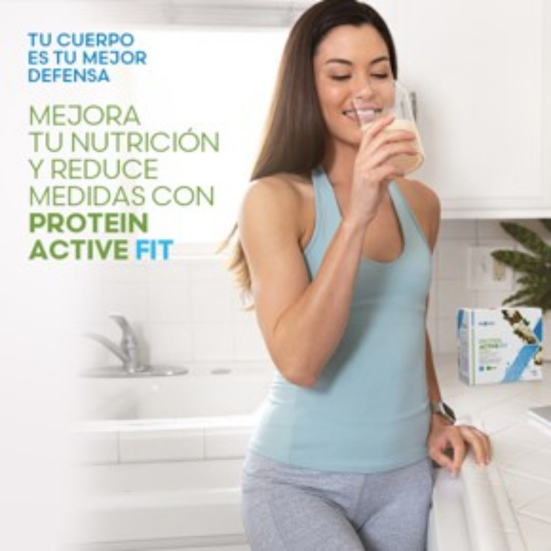 Proteína Activa Fit Fuxion Gym Sabor Vainilla - 14 Sobres