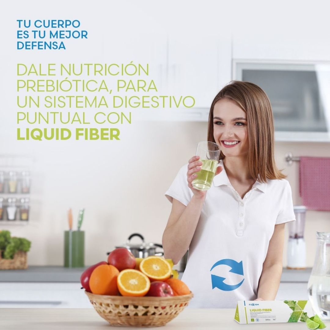 Liquid Fiber Fuxion Fibra - 28 Sobres