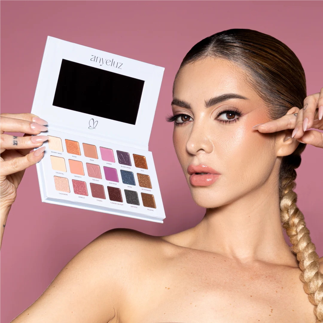 Paleta De Sombras Blue - Anyeluz