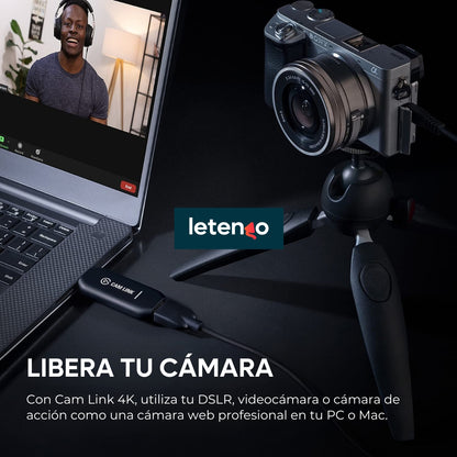 Tarjeta Capturadora Elgato Cam Link 4k Cámara Externa Stream