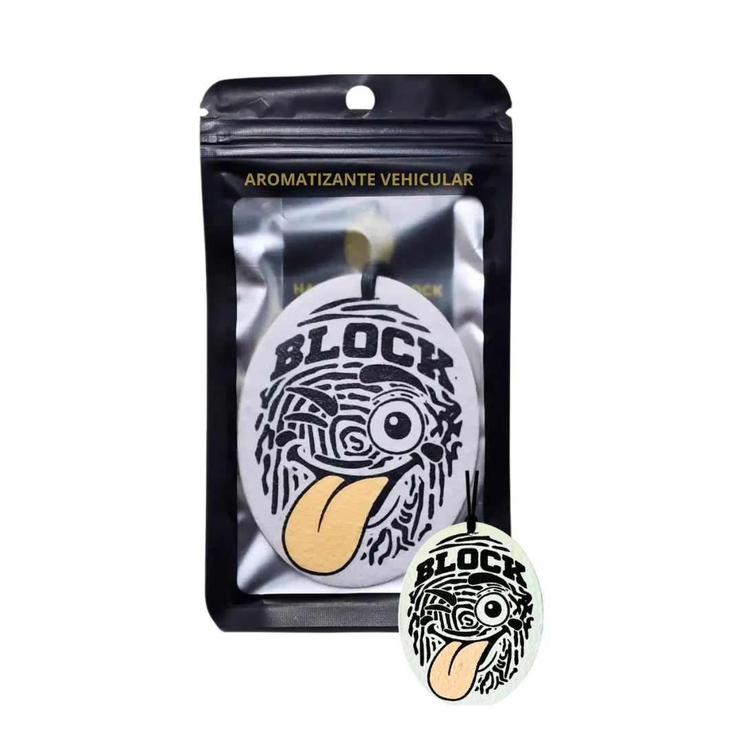 Ambientador Colgante Emojiblock by Carblock Perfume Millonario