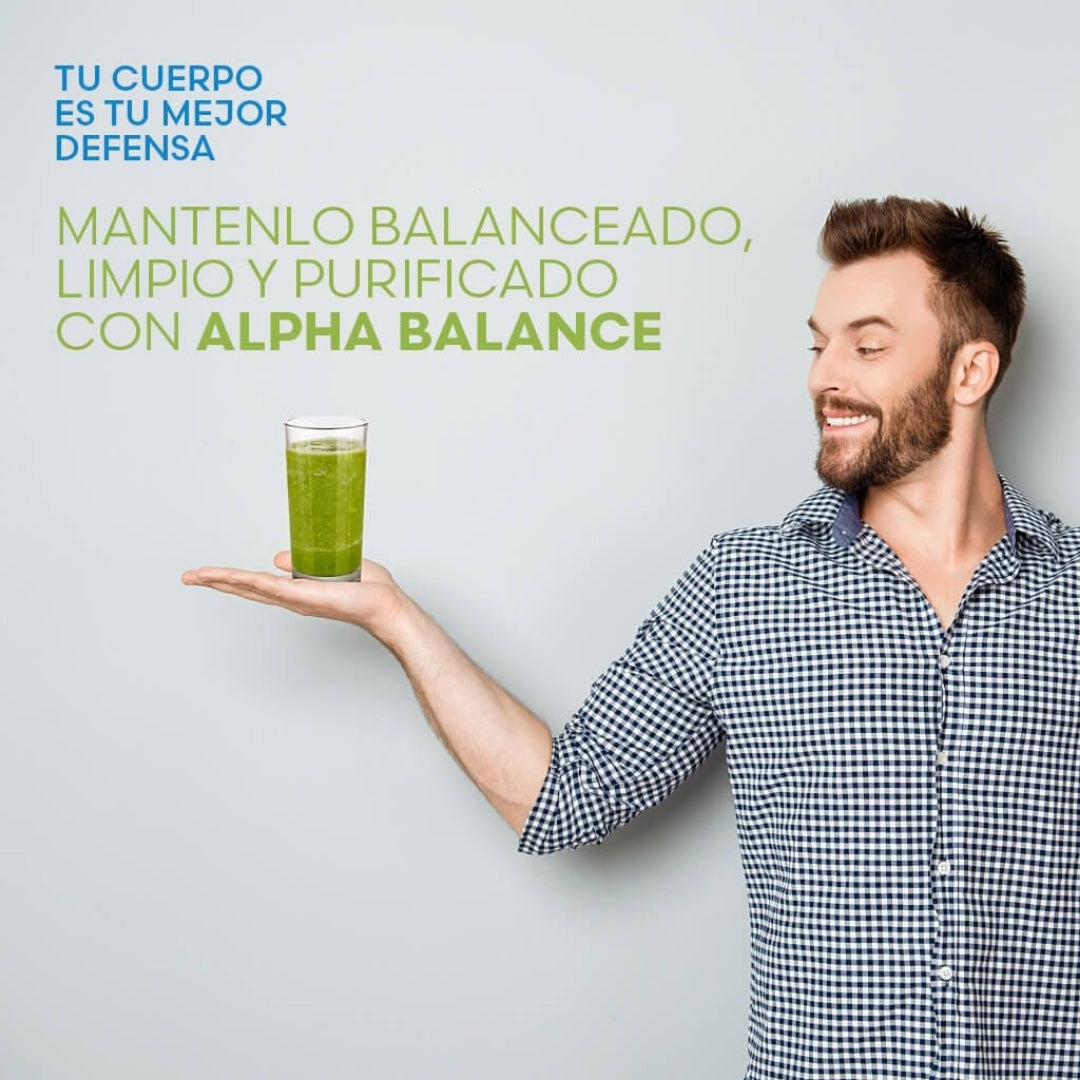 Alpha Balance Fuxion Jugo Verde En Polvo - 28 Sobres