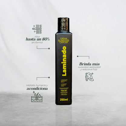 Crema Alisadora Laminado Capilar 250ML-  Productos Lz