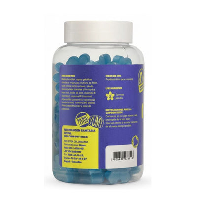 Gomas de Melena de Leon 60Unds Sabor Mora Azul -  Mumu