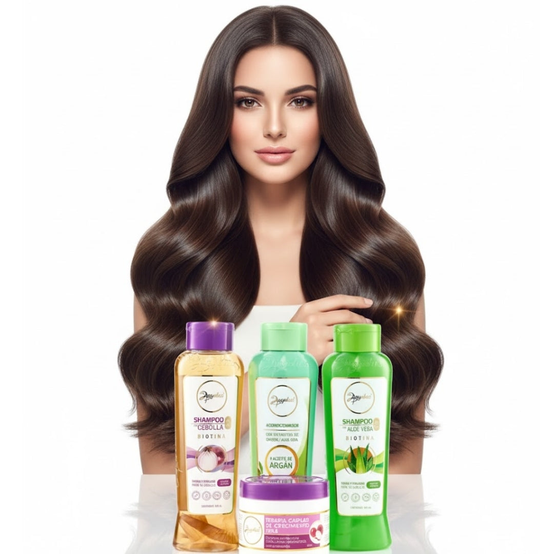 Kit Cabello Graso Y Crecimiento - Anyeluz