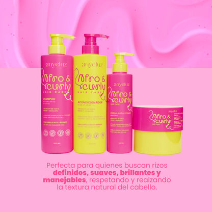 Kit Para Rizos Afro & Curly - Anyeluz