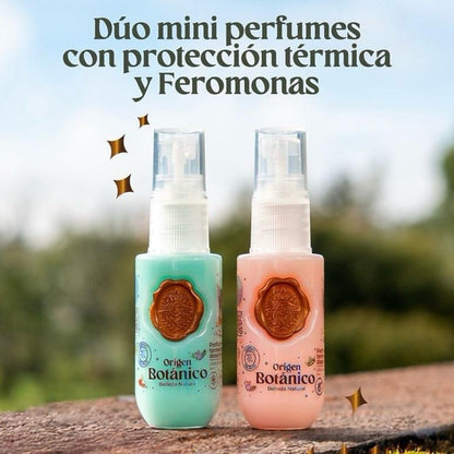 Duo Mini Perfumes Termoprotector Desenredante - Ritual Botánico