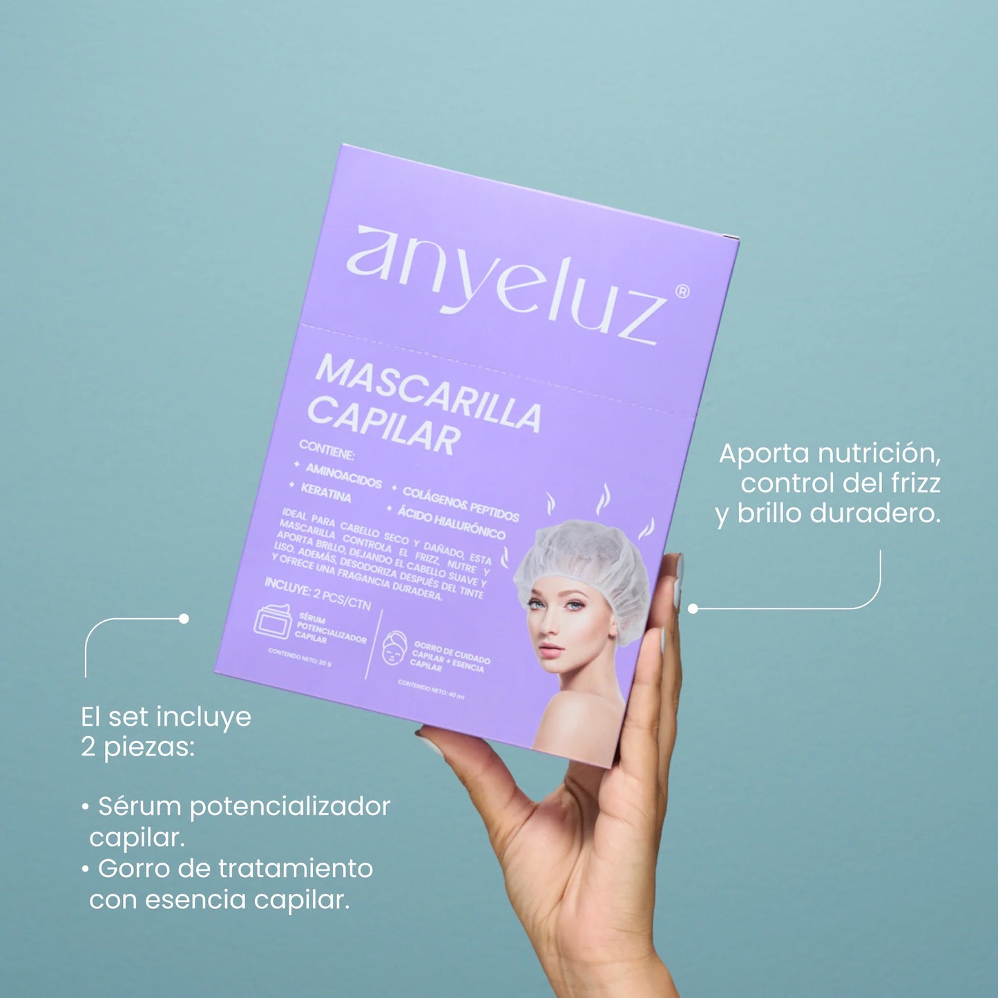 Mascarilla Capilar Reparadora - Anyeluz
