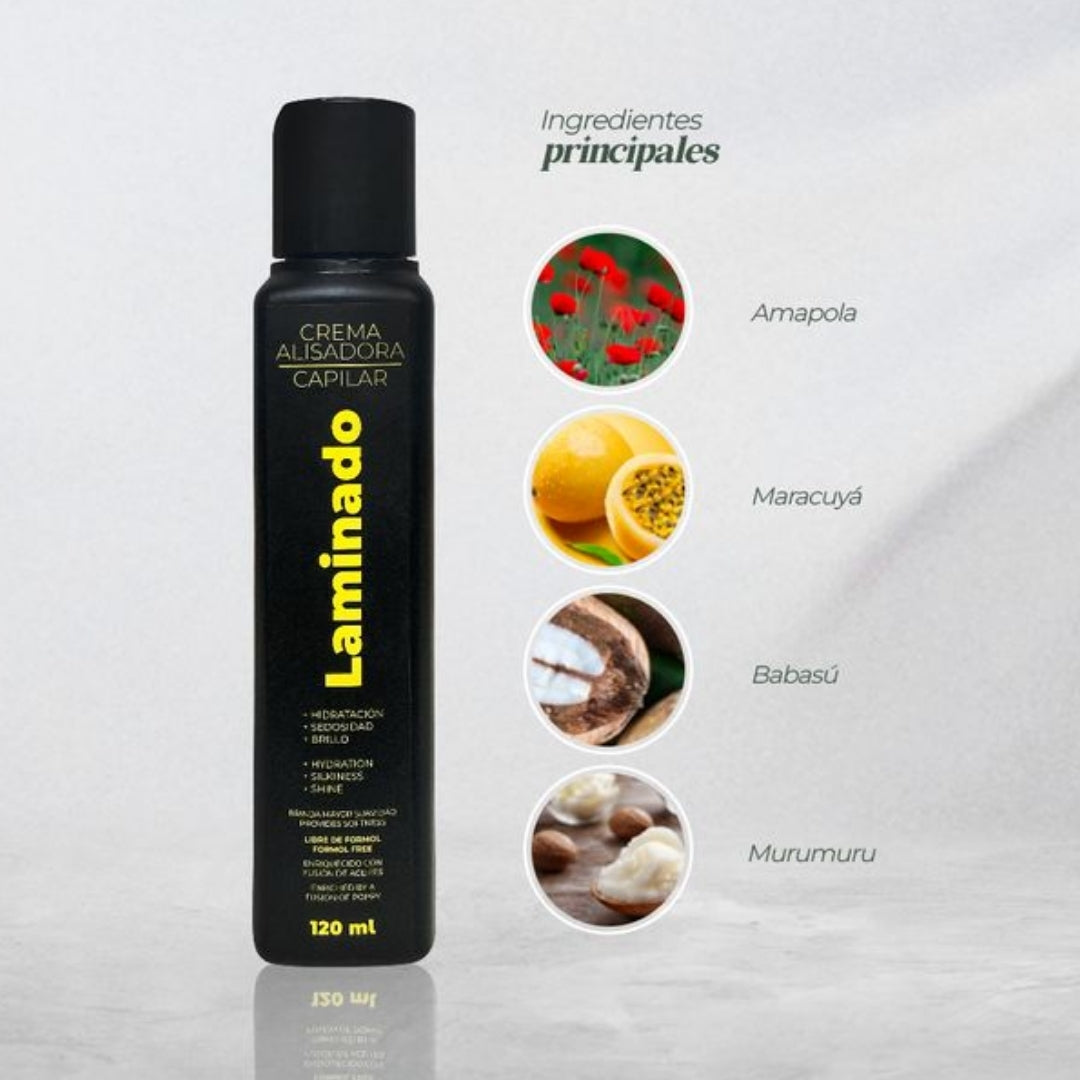 Crema Alisadora Laminado Capilar -  Lz