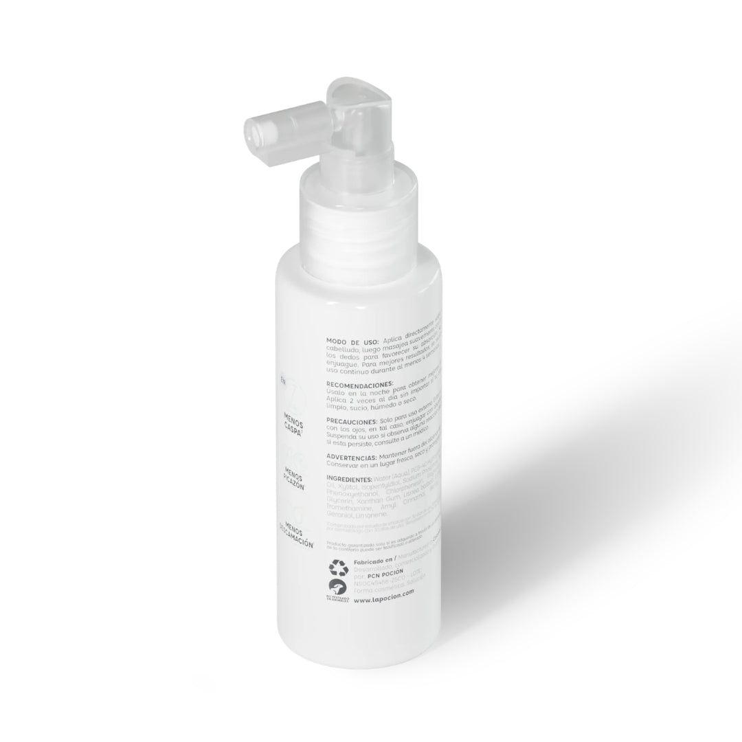 Tónico Capilar Control Caspa, Anticaspa y Antipicazón - Poción