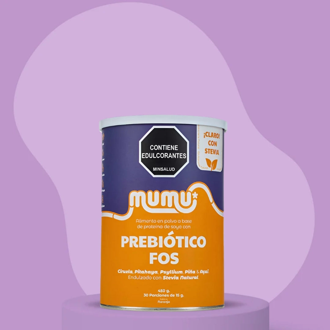 Combo Balance con Colágeno Hidrolizado, Batido Verde y Fibra con prebióticos FOS - Mumu