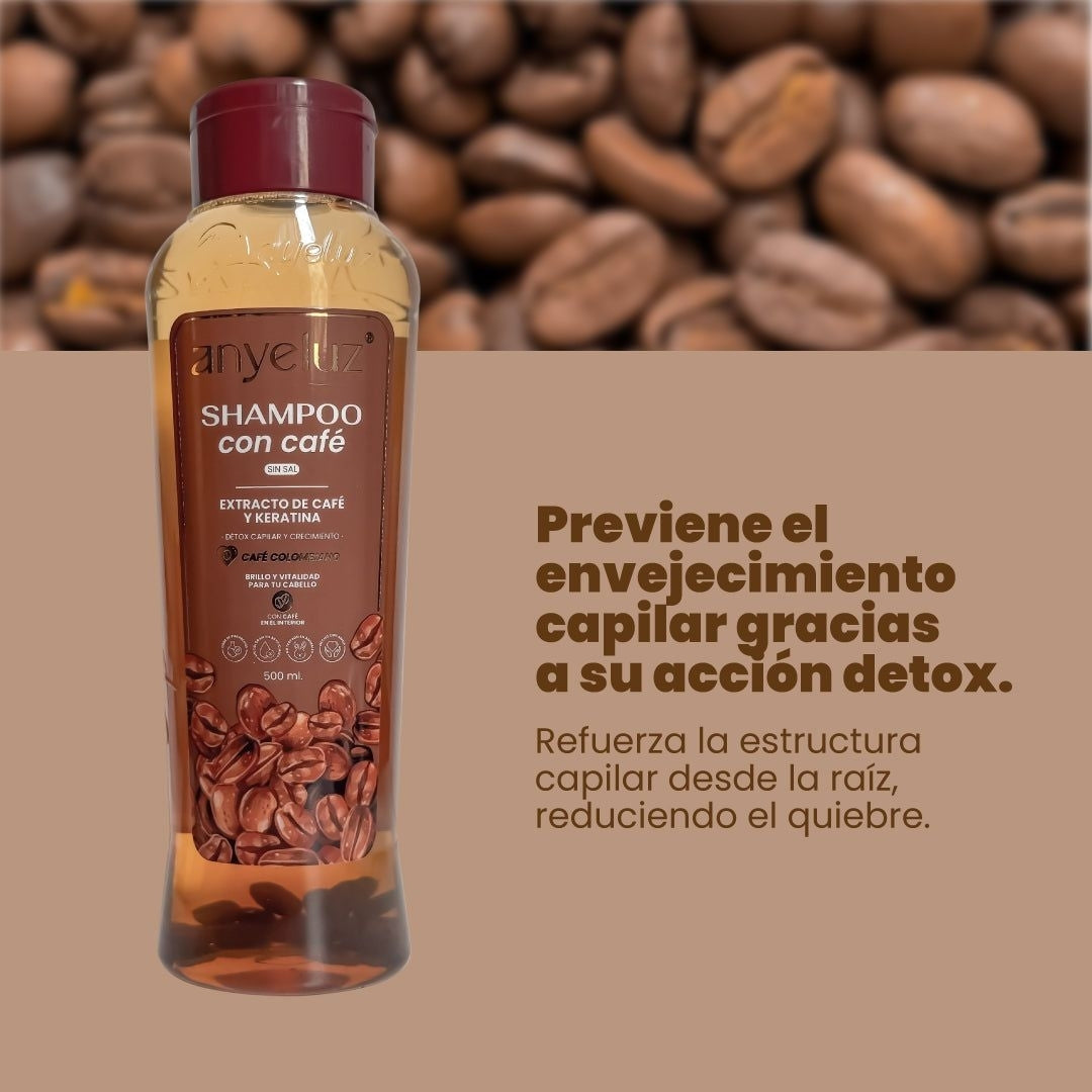 Shampoo con Café - Anyeluz