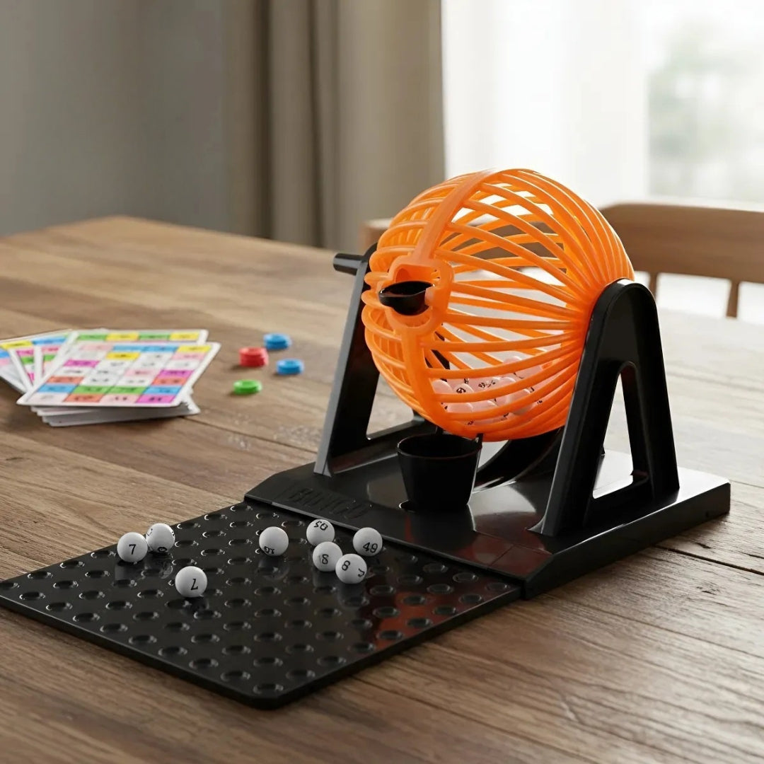 Bingo Lotto Juego De Mesa Familiar 90 Balotas 48 Cartones