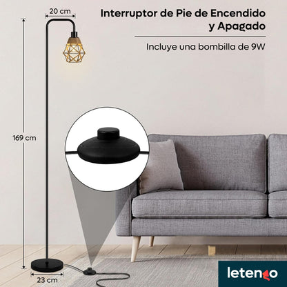 Lámpara De Pie Led Para Habitación Oficina Sala Moderna