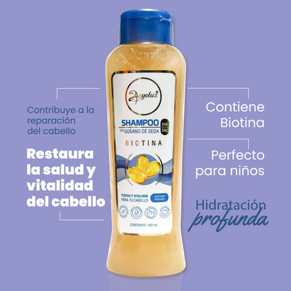 Shampoo Gusano De Seda - Anyeluz