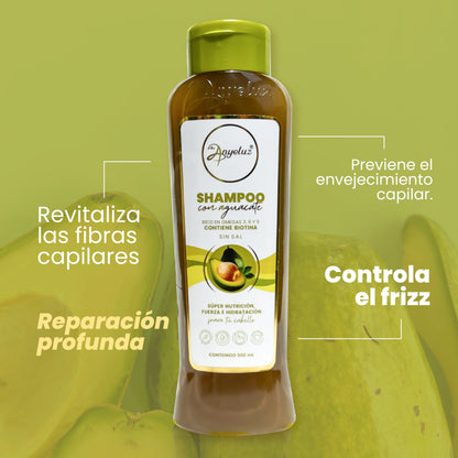 Shampoo Con Aguacate - Anyeluz