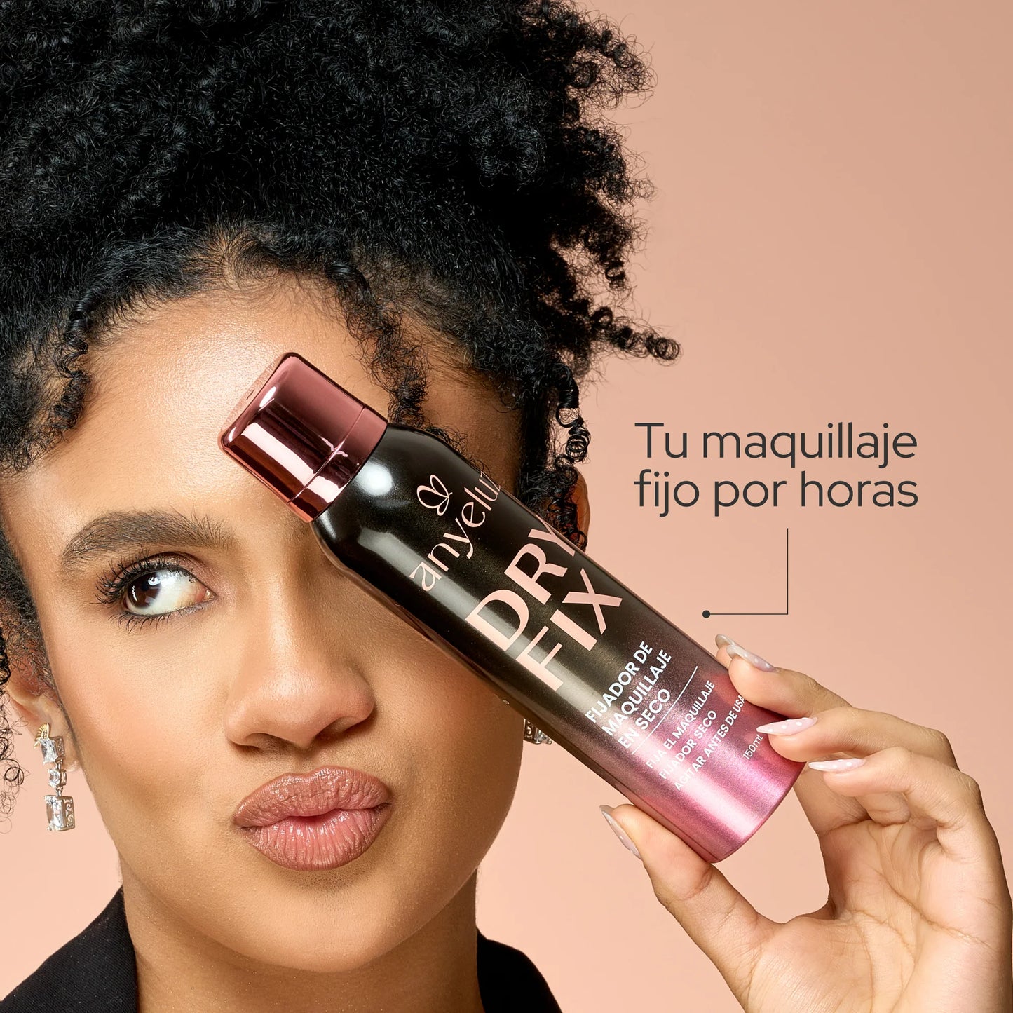 Fijador De Maquillaje Dry Fix De Larga Duración - Anyeluz