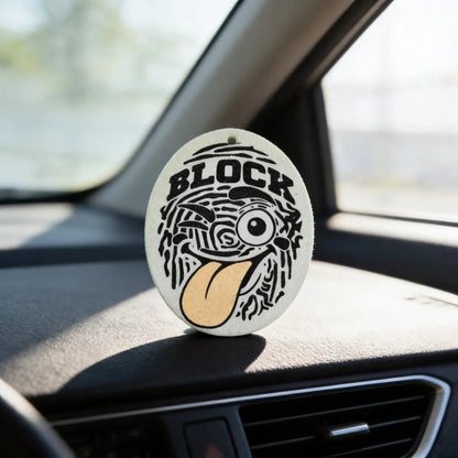 Ambientador Colgante Emojiblock by Carblock Perfume Millonario