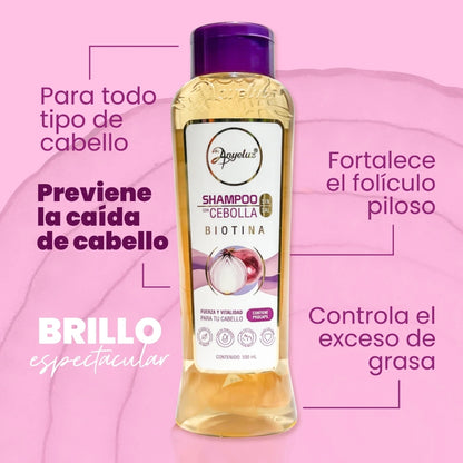 Shampoo Con Cebolla 100Ml - Anyeluz