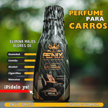 Perfume Para Carro Fenix Ambientador Premium Millonario