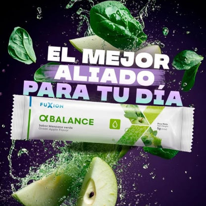 Alpha Balance Fuxion Jugo Verde En Polvo - 28 Sobres