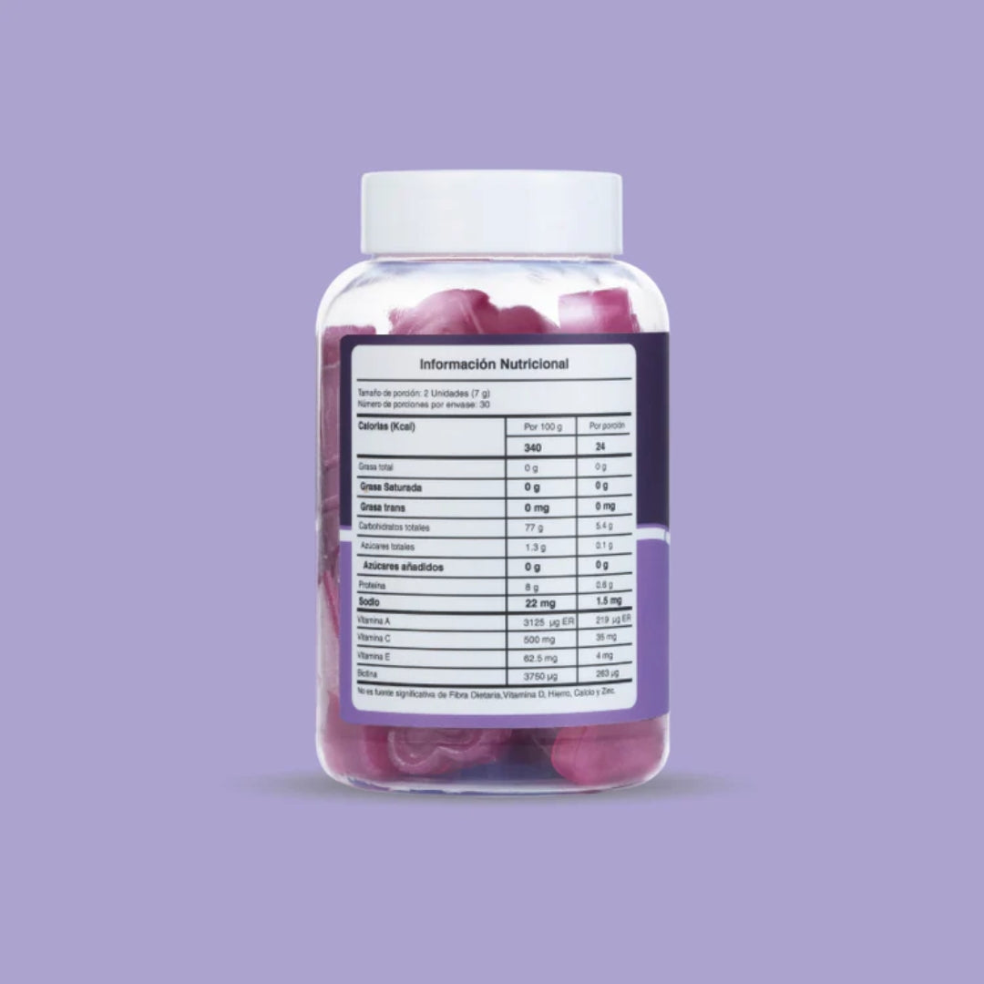 Gomas de Resveratrol 60Unds Sabor Uva -  Mumu