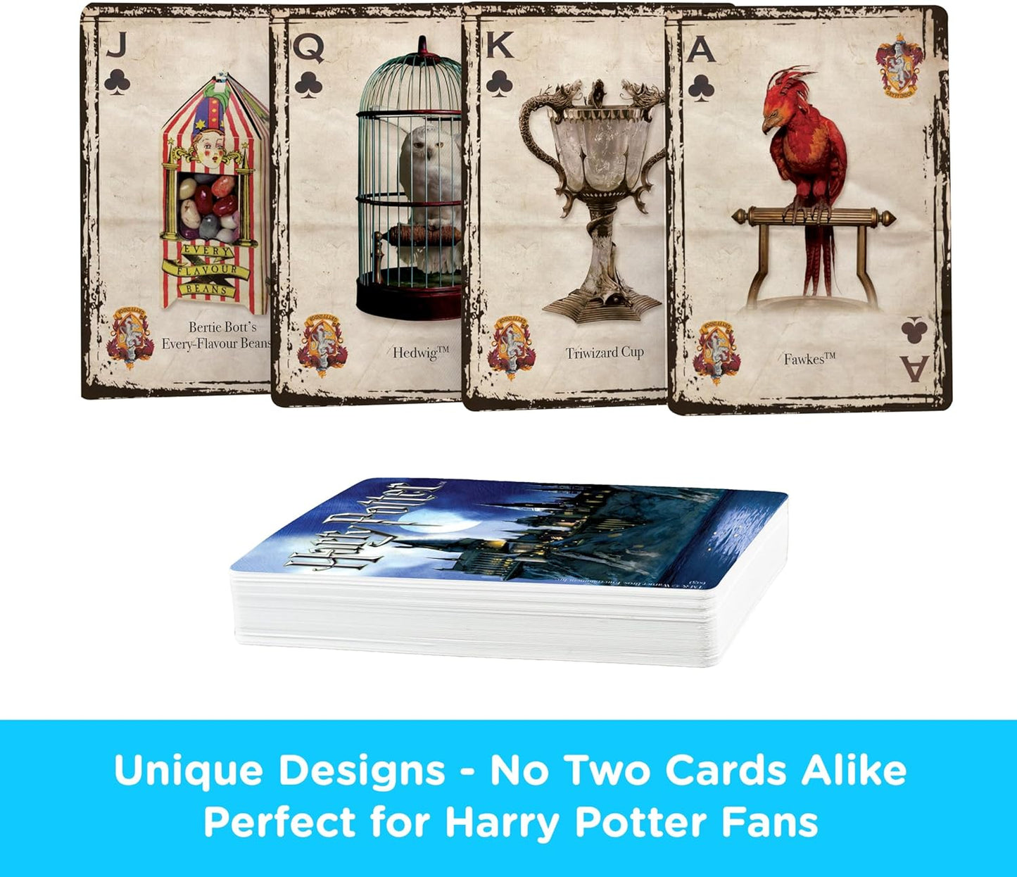 Baraja De Cartas Harry Potter Aquarius Naipe Poker