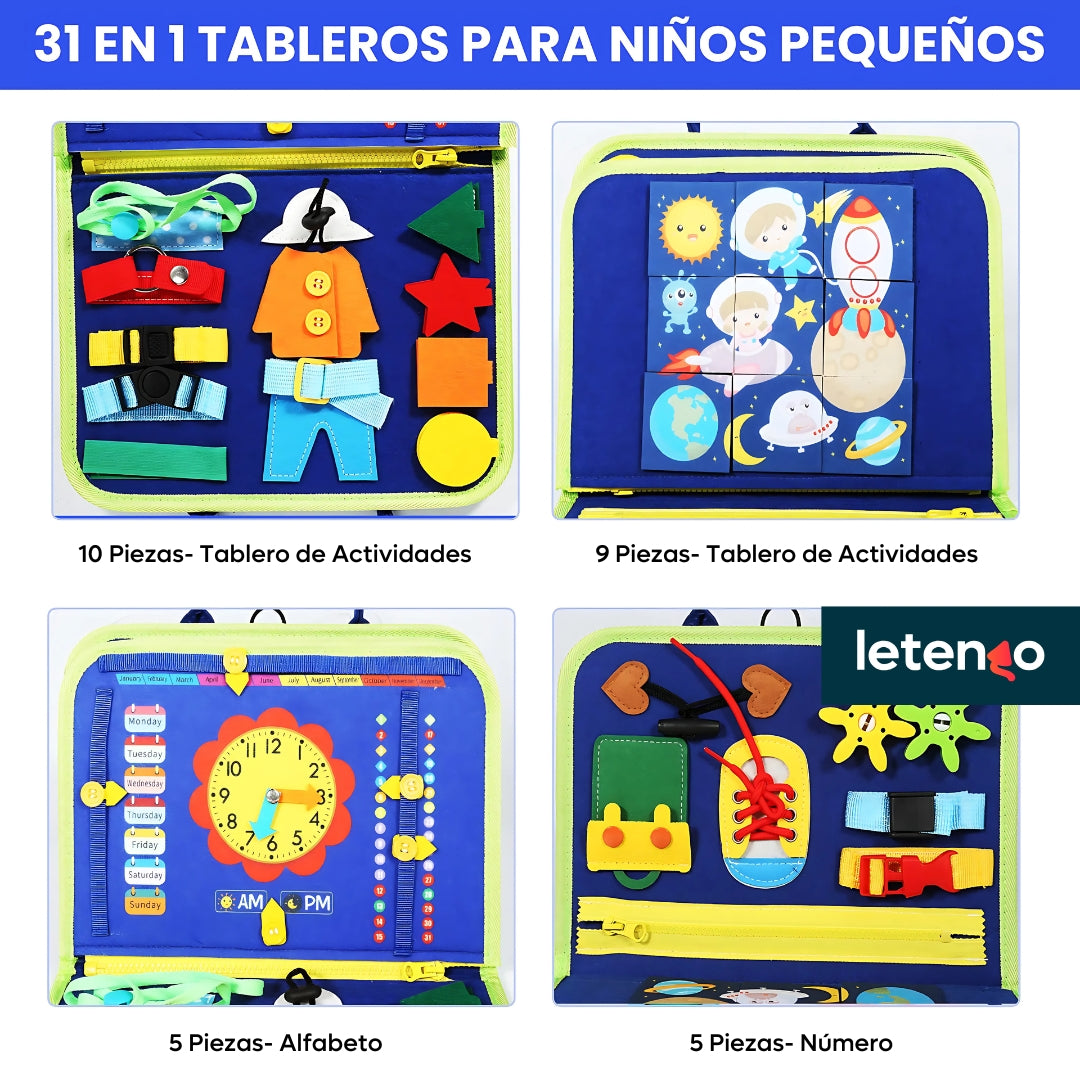 Libro Educativo De Actividades Sensoriales Montessori Niños