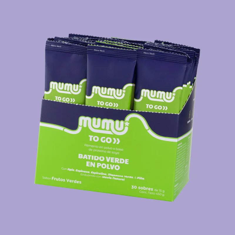 Mumu To Go – Batido Verde En Polvo