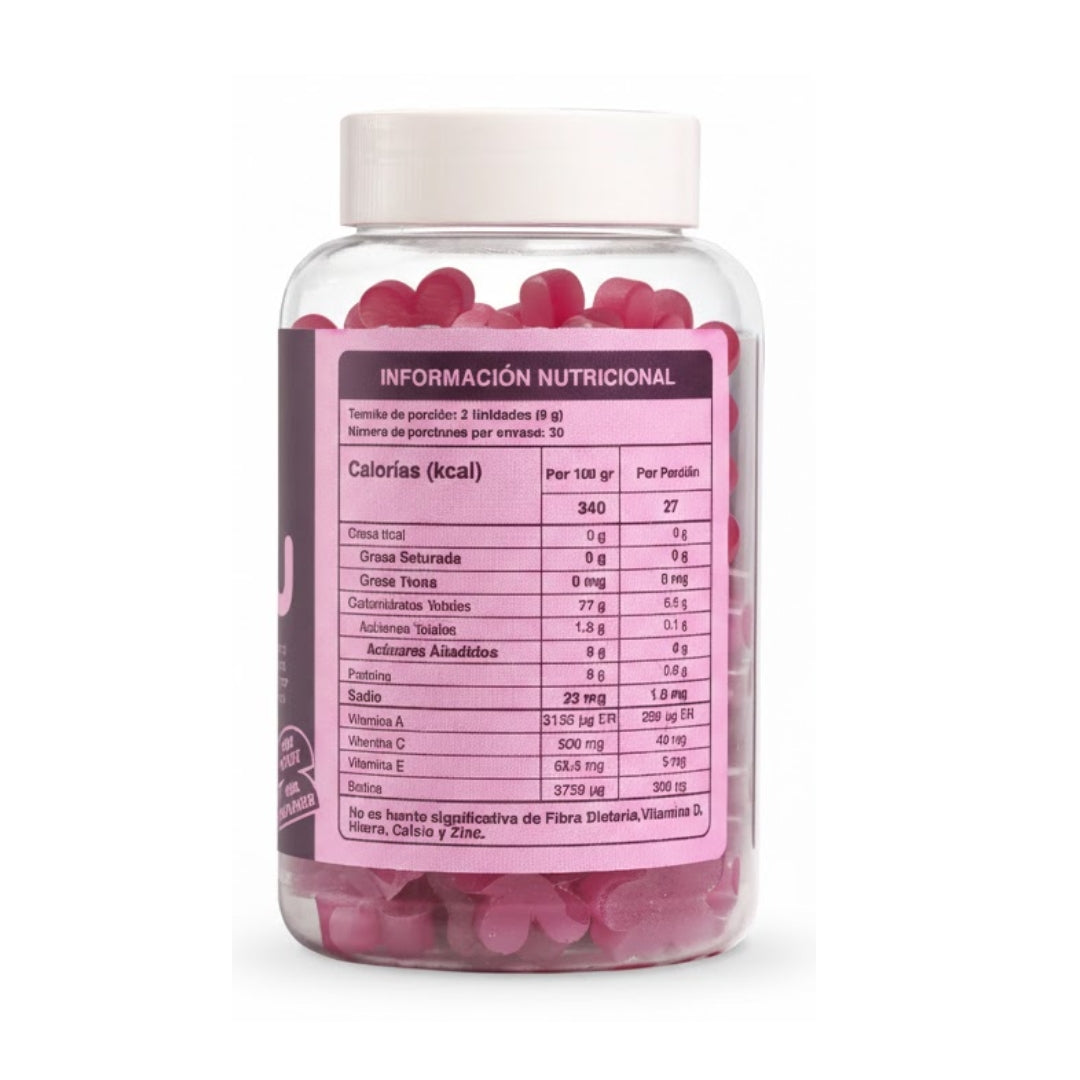 Gomas de Resveratrol 60Unds Sabor Uva -  Mumu