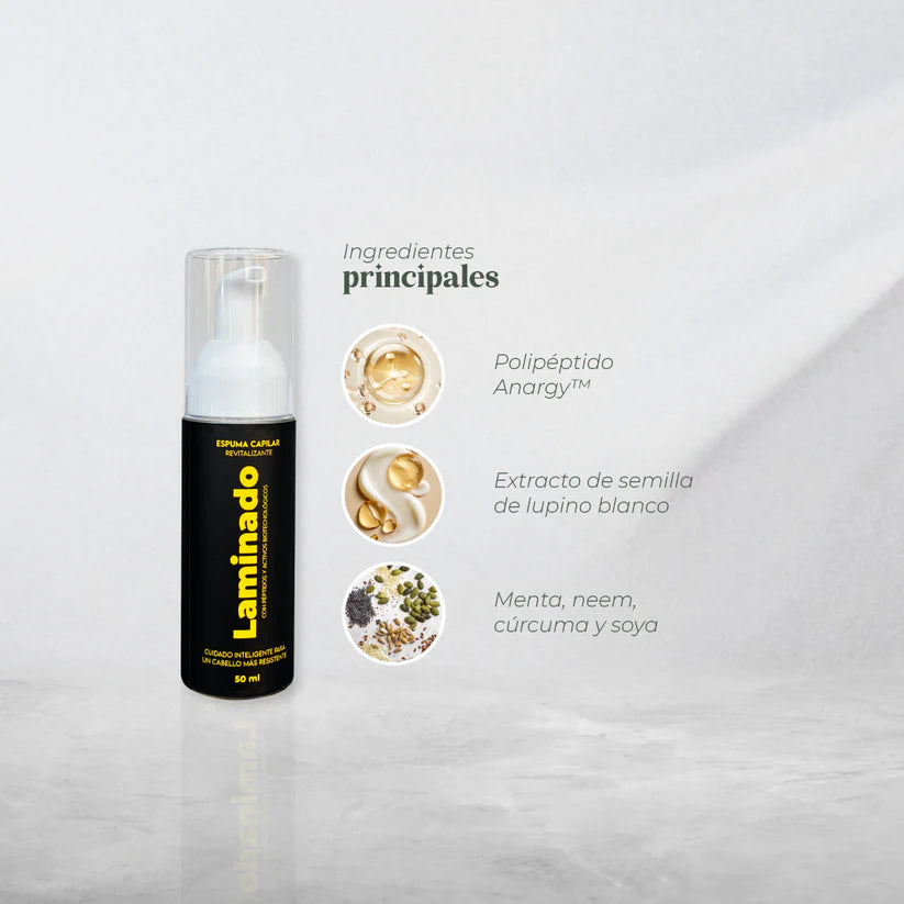 Espuma Capilar Revitalizante 50ml - Productos Lz