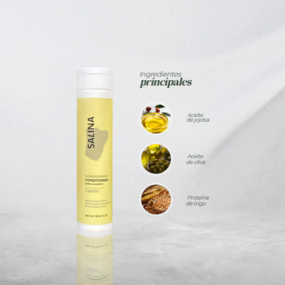 Acondicionador Salina Crespas 300ml - Productos Lz