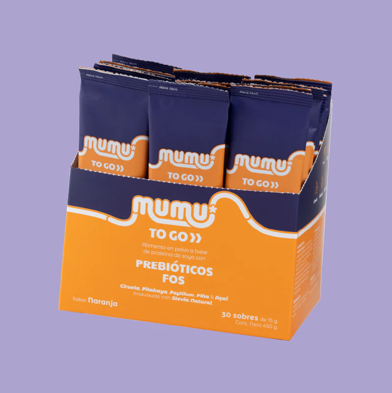Fibra Con Prebiótico Fos En Sachet - Mumu To Go