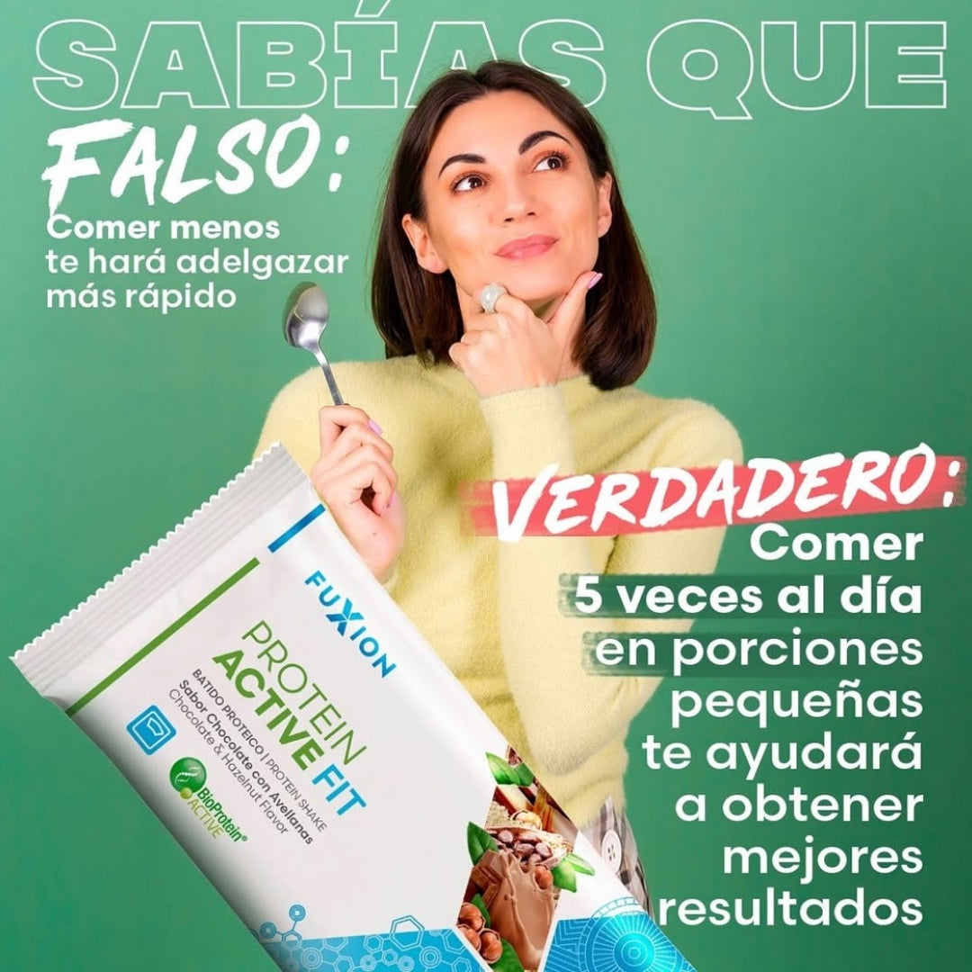 Proteína Activa Fit Fuxion Gym Sabor Chocolate - 14 Sobres