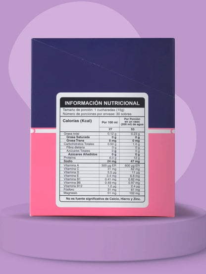 Colágeno Hidrolizado Mumu To Go Sabor Caramelo Caja 30 Sobre