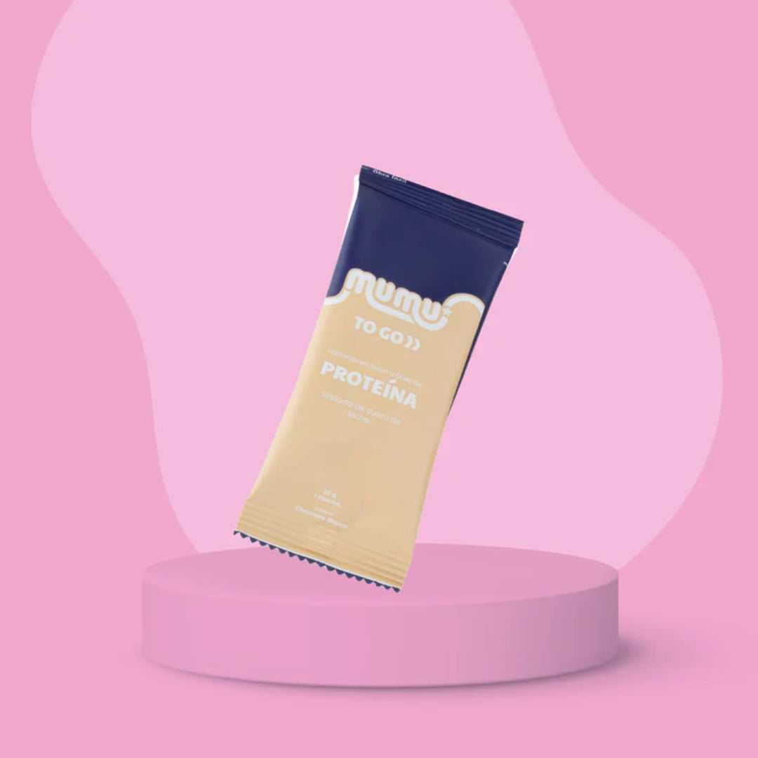 Proteína en Polvo Sabor Chocolate Blanco - Mumu To Go