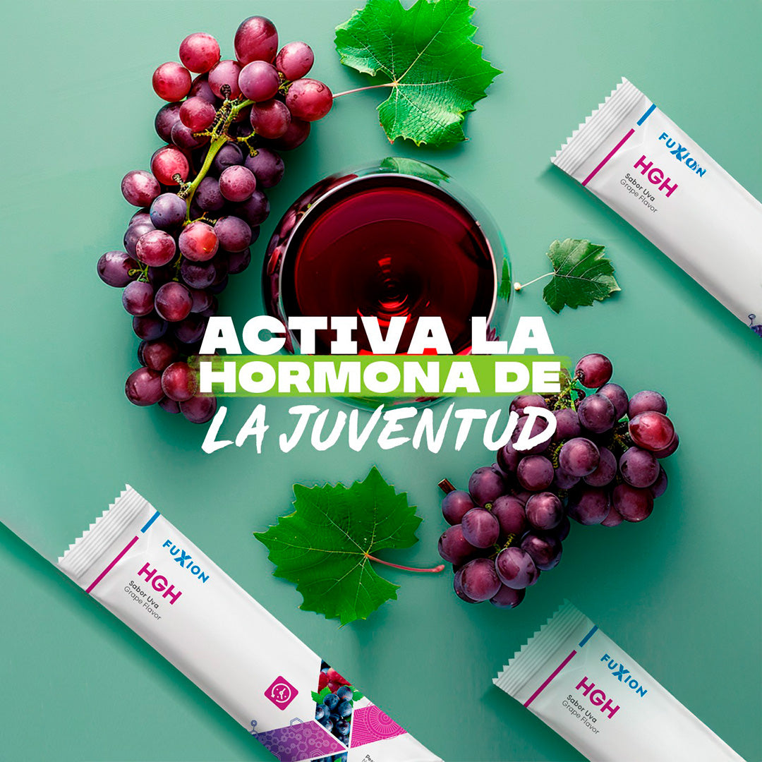 Hgh Fuxion Resveratrol Antienvejecimiento - 28 Sobres