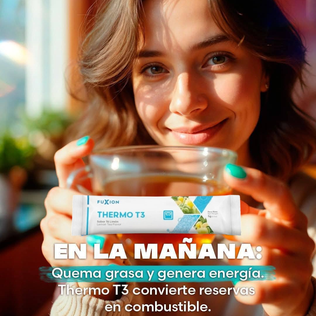 Thermo T3 Fuxion Quema Grasa - 7 Sobres