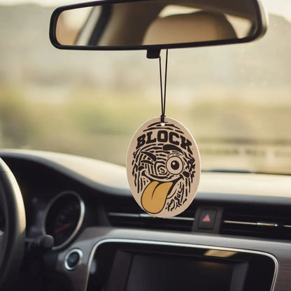 Perfume Para Carro Carblock + Ambientador Colgante Emojiblock